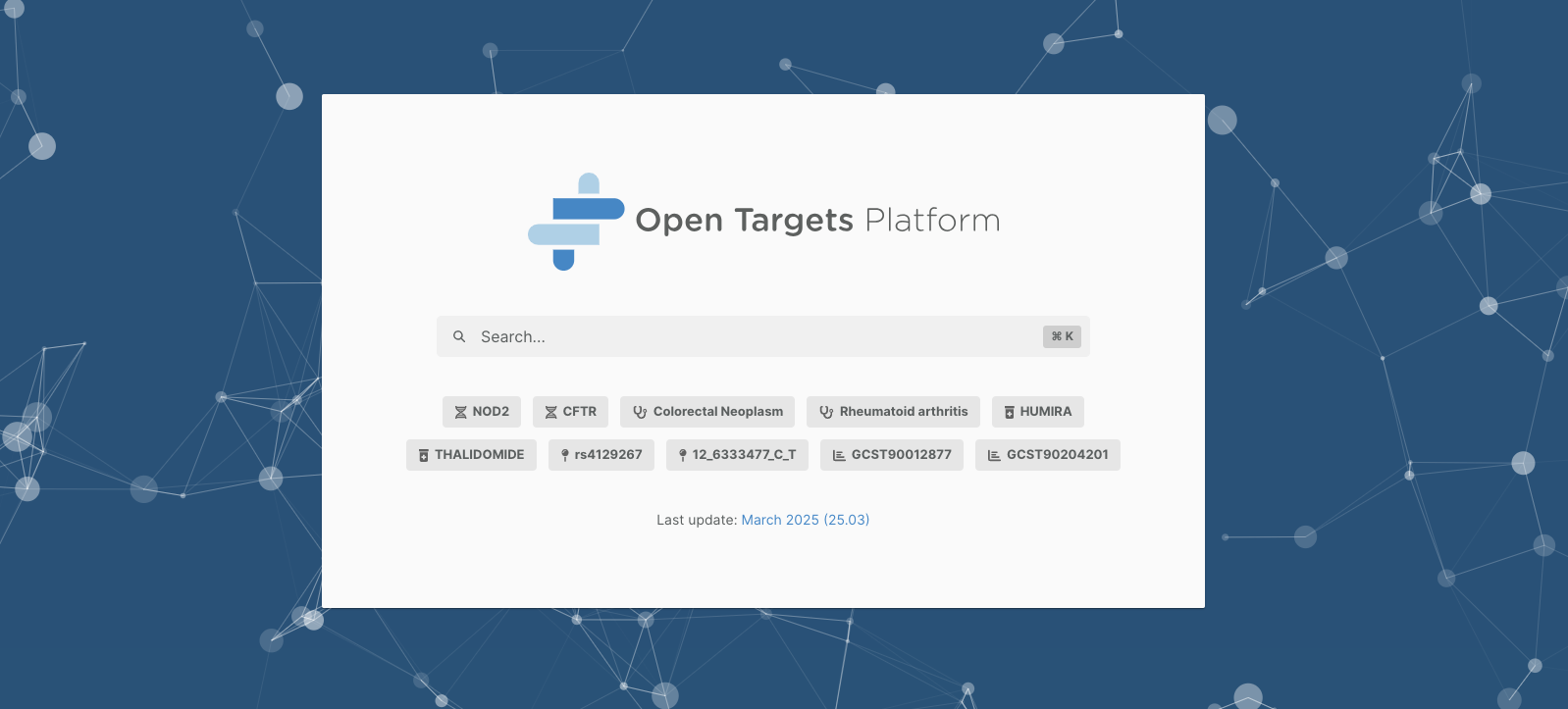 Open Targets Platform